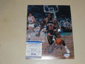 GERALD WILKINS Autogramm Auto 8x10 Dribbling Foto Photo PSA/DNA ZERTIFIZIERT - Bild 1 von 2