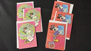 Hallmark Disney Mickey Minnie Mouse Special Delivery Valentine’s Day 6 Card PK - Picture 1 of 4