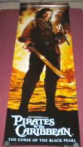 Fluch der Karibik Fluch Black Pearl Film Poster TÜR 21x62 S/S Orlando - Bild 1 von 3