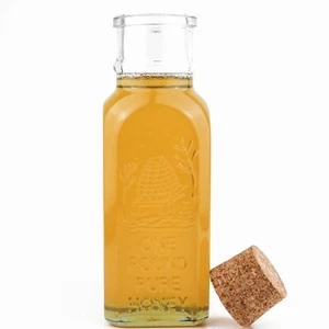 Happy Bees Market 100% Organic Wildflower Honey – Pure, Raw, and Unfiltered - Picture 1 of 5