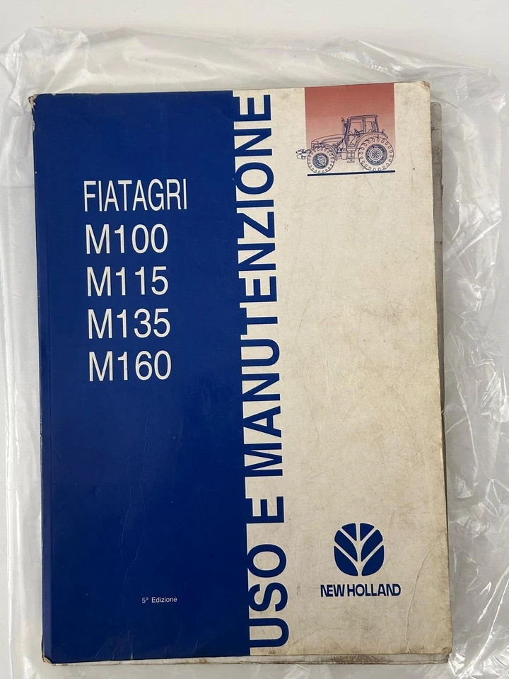 ORIGINALE!!! Uso e manutenzione FIATAGRI NEW HOLLAND - Immagine 1 di 1