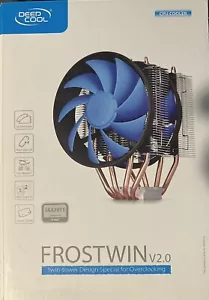 Deepcool Frostwin V2 CPU Cooler. Intel And AMD - Picture 1 of 2