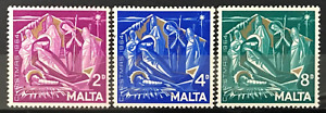 Malta Sc#309-311 1964 Nativity Scene Mint NH OG VF/XF (10-285)
