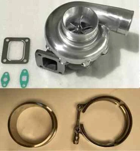 For Universal T4 .81 Hot .75 cold T78 78/75 Billet Racing Turbo Charger - Picture 1 of 24