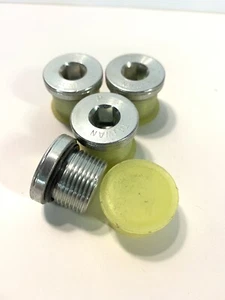 4-Parker M22x1.5 Hollow Hex Plug 10mm Head Port Pipe O-Ring ORB VSTI22x1.5EDFC - Picture 1 of 4