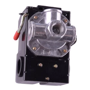 120PSI 4 Port Unloader On/Off Lever Air Compressor Pressure Switch Valve 1pc - Picture 1 of 5