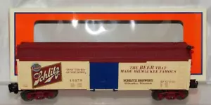 Lionel Trains 6-15079 Schlitz Beer Woodside Reefer Refrigerator car Milwaukee O - Picture 1 of 11