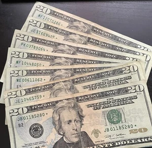 $20 Star Notes - Picture 1 of 1