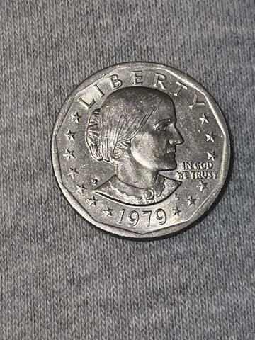 1979-D Susan B Anthony Liberty dollar coin RARE FG Cover