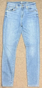 7 For All Mankind Ankle Givenevere Women's Denim Jeans Size 26 (Actual 26x28) - Picture 1 of 12