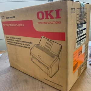 NEW!! Genuine Oki Data B2400N Mono Printer Digital LED NIB w/FREE Shipping! - Picture 1 of 9