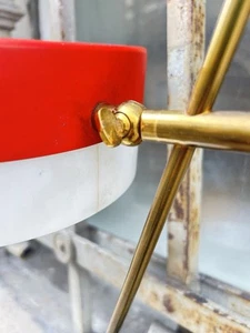 LAMPADA DA TAVOLO 50s STILUX MILANO ITALIAN DESIGN SIGNED RARE TABLE LAMP - Imagen 1 de 19