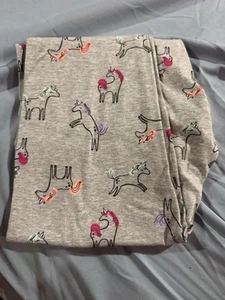 Cat and Jack Gray Unicorn Leggings XL 14-16 New - Picture 1 of 4