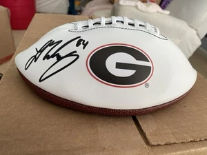 Ladd McConkey Signed Georgia Bulldogs Football UGA! LA Chargers! Beckett COA! - Picture 1 of 3