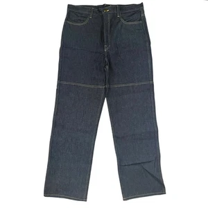 IJJI Studio Jeans Size 5 Unisex 36x32 Indigo Japanese Raw Denim Straight Leg USA - Picture 1 of 12
