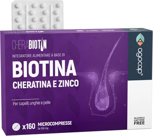 Cherabiotin, Integratori a Base Di Biotina, Cheratina E Zinco. Vitamine per Ungh - Foto 1 di 12