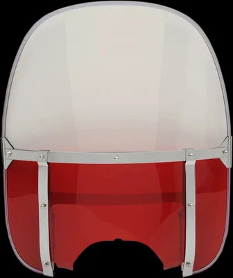 Carenado delantero acrílico rojo DS para Harley Electra Glide Sport 80-84 Foto 1 de 3