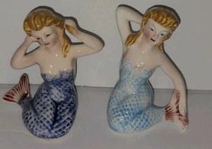 Coctelera de sal y pimienta MCM Mermaid Pinup Pose de colección difícil de encontrar 3,5" - Imagen 1 de 8