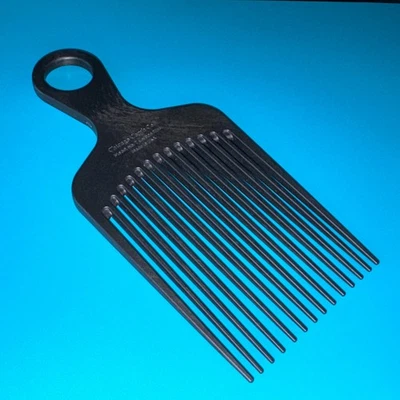 Chicago Comb Co. Modelo 7 Fibra de Carbono Ultimate Hair & Beard Pick (Nuevo Otro) Foto 1 de 4