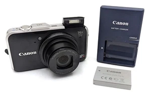 Canon PowerShot SX230 HS 12.1 MP 14x Zoom Digital Camera Bundle - Working *READ* - Picture 1 of 20