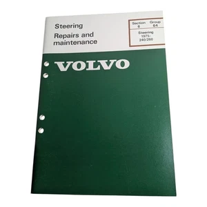 OEM Volvo Steering 1975 240 260 Repairs and Maintenance TP 30001/3 - Picture 1 of 3