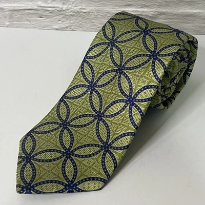 Галстук мужской GENESIS 100% итальянский шелк галстук сделано в США - Изображение 1 из 4