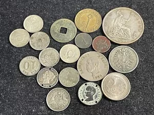 Lotto Monete Estere Mondiali Assortite Antiche Monete Migliori Alto Valore #2 - Foto 1 di 8
