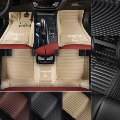 Full Sets For Mercedes-Benz Car Floor Mats PU Waterproof Carpets High-end Custom - Image 1 of 4