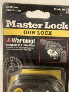 Master Lock Keyed Gun Safety Trigger Lock 90D - Picture 1 of 4