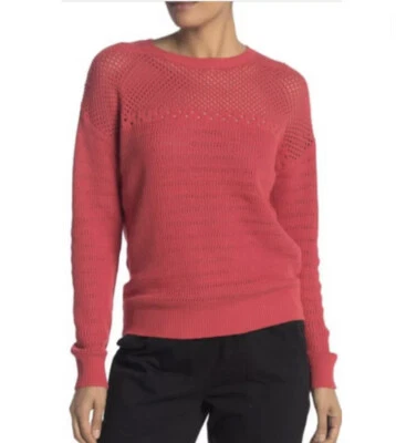 Suéter MICHAEL STARS Talla M/L Poppy Arden Tejido Seda Cuello Redondo Slik Mezcla Nuevo Foto 1 de 3