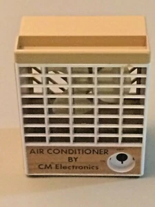 Vtg DESK FAN Rare Mini Air Conditioner Swamp Cooler by CM Electronics  / Works! - Picture 1 of 12