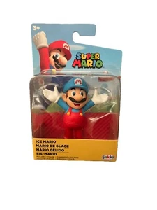 NEU Nintendo Super Mario Ice Mario Actionfigur 2,5" 2021 Jakks Pacific - Bild 1 von 2