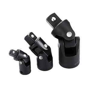 1/4" 3/8" 1/2" Drive Swivel Impact Universal Joint Socket Set Adapter Tool Set - Picture 1 of 12