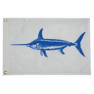 Taylor Made 12" x 18" Swordfish Flag - Picture 1 of 1