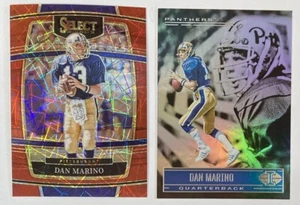 2022 Select Draft Picks #60 Dan Marino Red Lazer Prizm And Chronicles Illusions - Picture 1 of 2