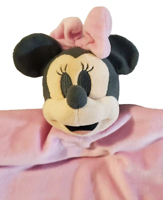 Manta de Seguridad Disney Baby Minnie Mouse Blankee Lovey Snuggie 15" Rosa Suave Foto 1 de 4