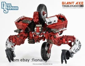 Deformed toy Devil Saviour DS-02 giant axe excavator Hercules - Picture 1 of 6