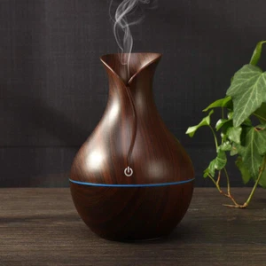 Oil diffuser Portable USB LED 7 Color Humidifier Mist Purifier for Car Home - Picture 1 of 9