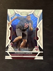 2022 Certified Phidarian Mathis Rookie Card #087/399 Commanders - Picture 1 of 2