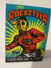 Disney Rocketeer Pack 8 Glossy Cards 1 Sticker Topps 1991 New Sealed Trading 1A