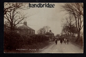 Thurton, Prospect Place - sureste de Norwich - postal fotográfica real - Imagen 1 de 1