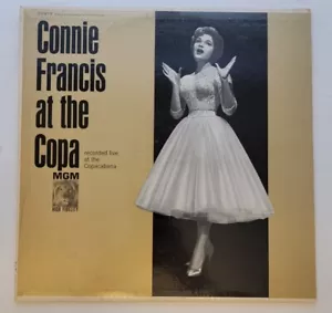 Connie Francis "At The Copa" M.G.M E3913 LP Record Album Vinyl - Picture 1 of 4