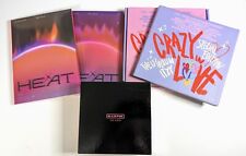 Kpop Girl Group Album Lot (G)I-DLE ITZY BLACKPINK HEAT Crazy in Love Special Ed