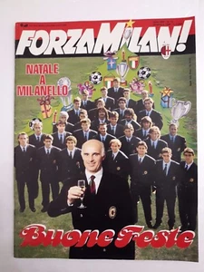 Forza Milan n.12 anno 1990 Natale a Milanello / Rossoneri Diavolo Campioni  - Picture 1 of 1