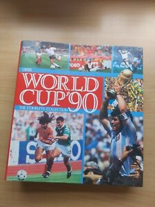 Orbis World Cup 1990 Sticker Album 100% Complete Collection.
