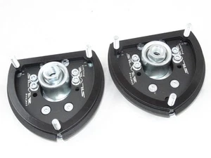 Camber Plates Domlager for VW Golf 7 Audi A3 Seat Leon - ADJUSTABLE - BLACK - Picture 1 of 3