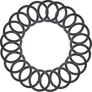 Bumper Schnellspannbänder, 20er Pack Ersatz Schnellspanner Gummibänder O Ri - Bild 1 von 4