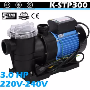 3.0 HP High Performance Pump 220-240V 2900 RPM Swimming Pool for Pentair Hayward - Picture 1 of 12