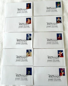 US 5213-5222 DISNEY VILLAINS (set of 10) FDC -DISNEY EXPO23 2017 - Picture 1 of 3