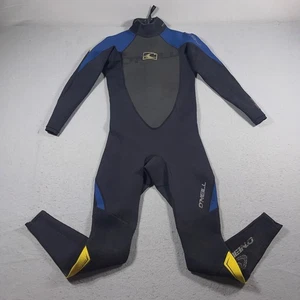 O'Neill Hammer Neoprenanzug Herren Medium Ganzkörper schwarz blau gelb 3/2mm Surfen - Bild 1 von 12